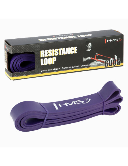 Гума за упражнения HMS PURPLE GU05 32x45x2080 mm