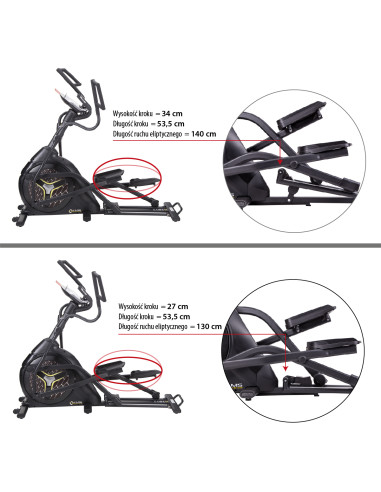 Магнитен полукомерсиален кростренажор HMS Premium