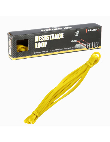 Гумички за упражнения HMS GU05 YELLOW 64 x 45 x 2080 MM 1733020
