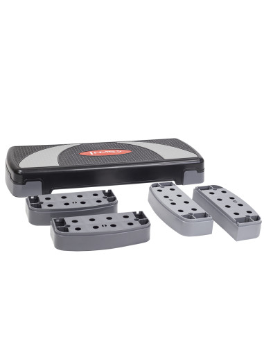 Стъпка за аеробика HMS AS004 черно сива