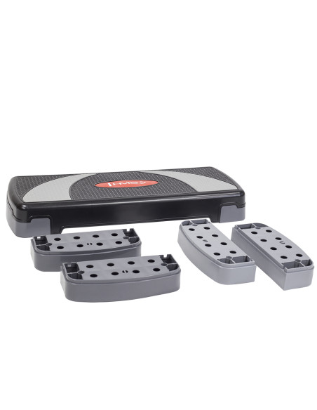 Стъпка за аеробика HMS AS004 черно сива