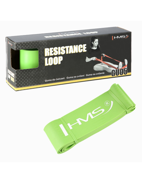 Гума за упражнения HMS LIME GU05 83x45x2080 мм
