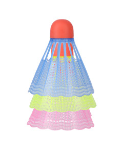 ТОПКИ ЗА БАДМИНТОН НАЙЛОН МНОГОЦВЕТНИ 3 БР. НИЛС