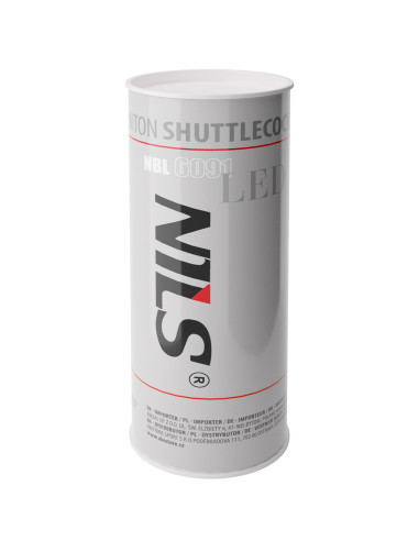 ТОПКА ЗА БАДМИНТОН НАЙЛОН LED 3 БР. НИЛС