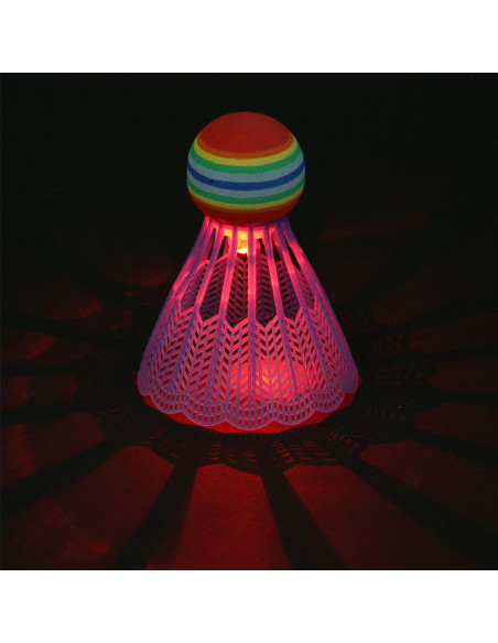 ТОПКА ЗА БАДМИНТОН НАЙЛОН LED 3 БР. НИЛС