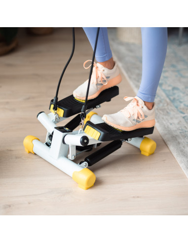 ЖЪЛТ ДВУПОСОЧЕН СТЕПЕР С РАЗШИРИТЕЛИ HMS