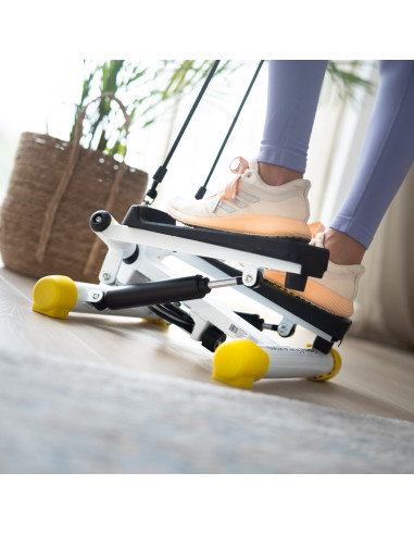 ЖЪЛТ ДВУПОСОЧЕН СТЕПЕР С РАЗШИРИТЕЛИ HMS