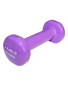 Чугунен дъмбел с винилно покритие 0,75 кг HMS