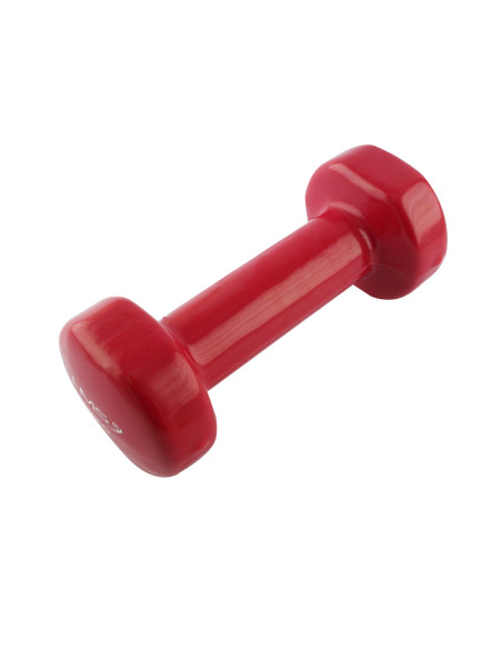 Дъмбел чугунен с винилно покритие 2.0 кг HMS