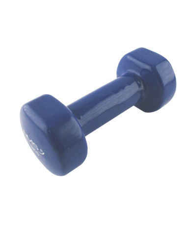 Чугунен дъмбел с винилно покритие 3.0 кг HMS