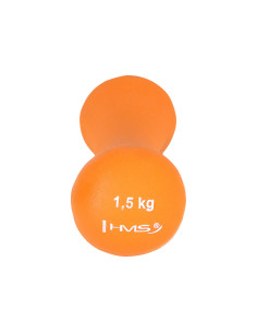 Чугунен дъмбел с неопреново покритие 1,5 кг HMS