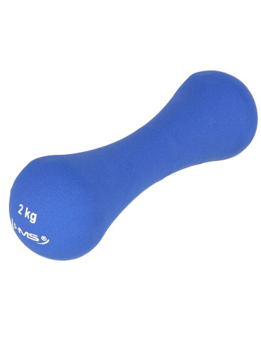 Чугунен дъмбел с неопреново покритие 2.0 кг HMS