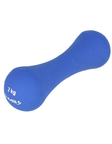 Чугунен дъмбел с неопреново покритие 2.0 кг HMS