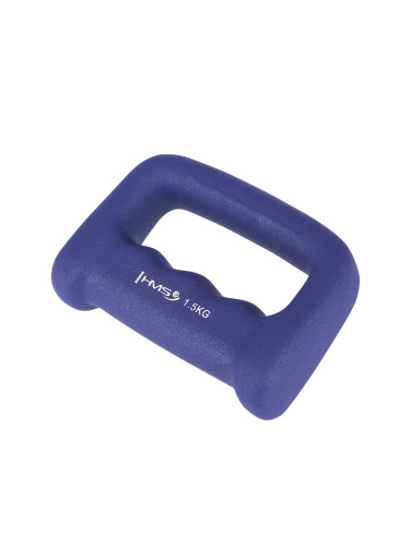 Кокалчета ТЪМНО СИН ЧУГУНЕНО КОРМИЛО С НЕОПРЕНОВО ПОКРИТИЕ 1,5 КГ HMS