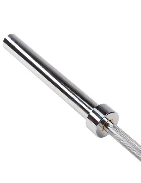 ПРОФЕСИОНАЛНА ПРАВА ОЛИМПИЙСКА ЩАНГА 20KG 2200MM HMS + ZG1000B CLASPS LOCK