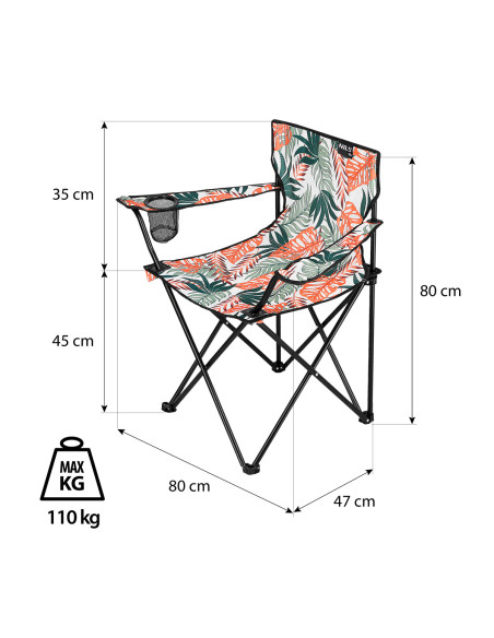 ЛЕВА КЪМПИНГ СТОЛ NILS CAMP