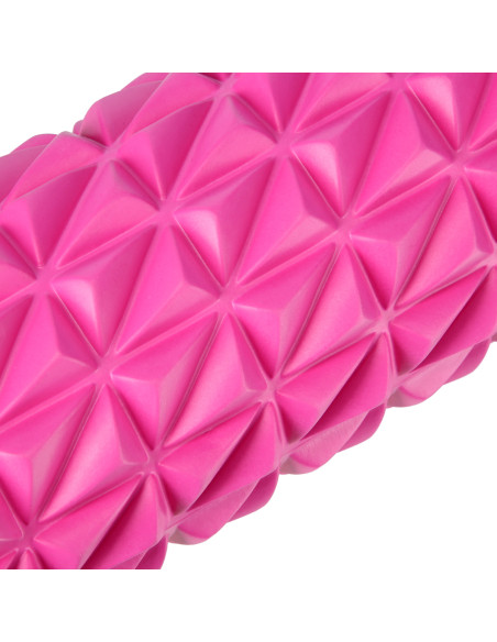 РОЗОВ 45 СМ ФИТНЕС РОЛЕР / МАСАЖЕН РОЛЕР HMS