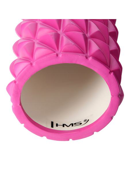 РОЗОВ 45 СМ ФИТНЕС РОЛЕР / МАСАЖЕН РОЛЕР HMS