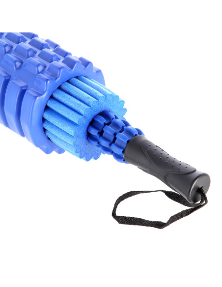 МАСАЖЕН РОЛЕР С СИНЯ ПЯНА / МАСАЖЕН РОЛЕР 3 В 1 HMS