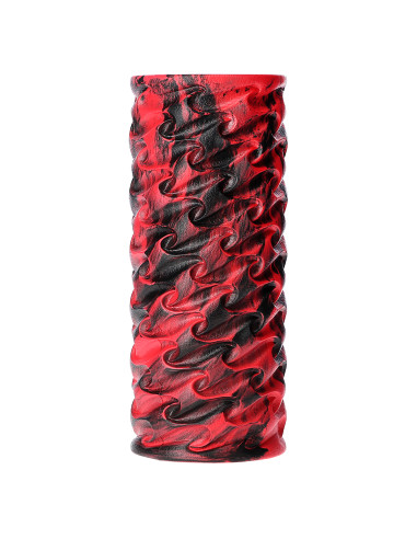 ЧЕРВЕНО-ЧЕРЕН 33 СМ ФИТНЕС РОЛЕР / МАСАЖЕН РОЛЕР HMS