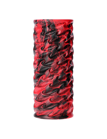 ЧЕРВЕНО-ЧЕРЕН 33 СМ ФИТНЕС РОЛЕР / МАСАЖЕН РОЛЕР HMS