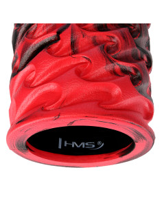 ЧЕРВЕНО-ЧЕРЕН 45 СМ ФИТНЕС РОЛЕР / МАСАЖЕН РОЛЕР HMS 2