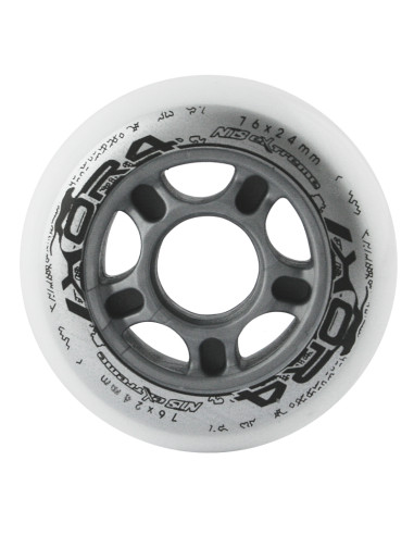 76x24 82 A БЕЛИ РОЛЕРИ (4 бр.) NILS EXTREME