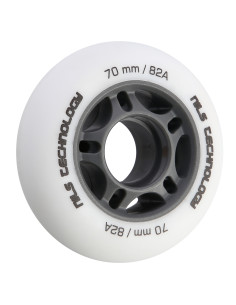 70x24 82A БЕЛИ МАТОВИ РОЛЕРИ (4 бр.) NILS EXTREME