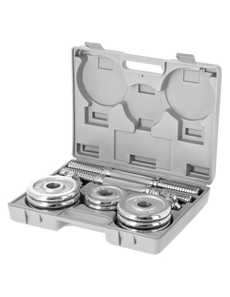 Щанги в куфар CHROME HMS 2x7,5kg STC15