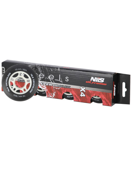 72x24 82A ЧЕРНИ МАТОВИ ДЖАНТИ (4 БР.) NILS EXTREME