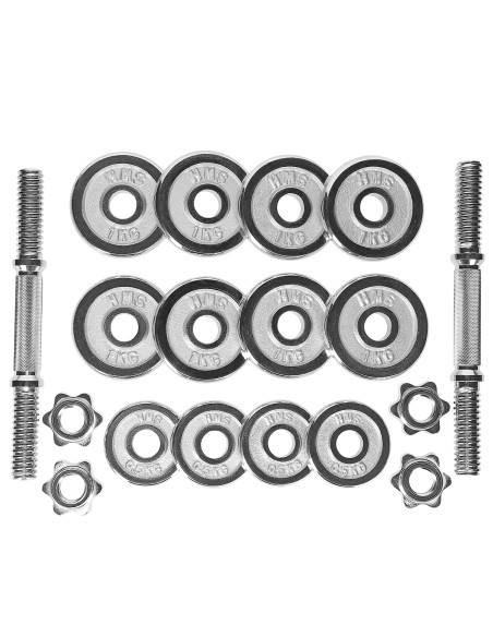 Щанги в куфар CHROME HMS 2x7,5kg STC15