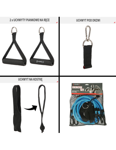Комплект за силови тренировки HMS TX01 17-35-002