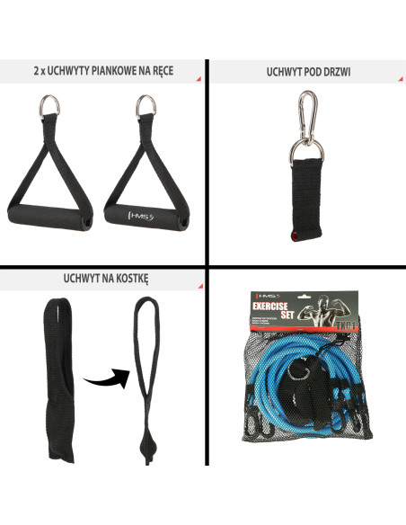 Комплект за силови тренировки HMS TX01 17-35-002