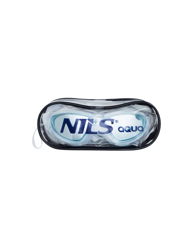 БЕЛИ JUNIOR ПЛУВНИ ОЧИЛА/МАСКА NILS AQUA