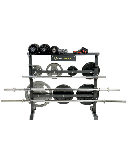 Плоча за тежести и поставка за дъмбели HMS PREMIUM