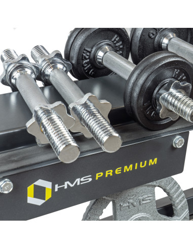 Плоча за тежести и поставка за дъмбели HMS PREMIUM