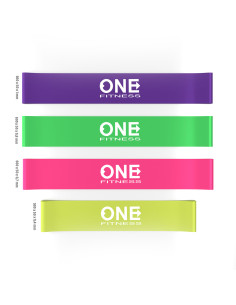 КОМПЛЕКТ04 КОМПЛЕКТ СЪПРОТИВНИ ЛЕНТИ ONE FITNESS