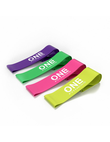 КОМПЛЕКТ04 КОМПЛЕКТ СЪПРОТИВНИ ЛЕНТИ ONE FITNESS