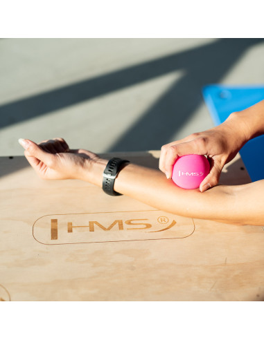 РОЗОВА ЛАКРОСА ЕДИНИЧНА ТОПКА ЗА МАСАЖ HMS