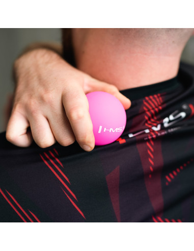 РОЗОВА ЛАКРОСА ЕДИНИЧНА ТОПКА ЗА МАСАЖ HMS