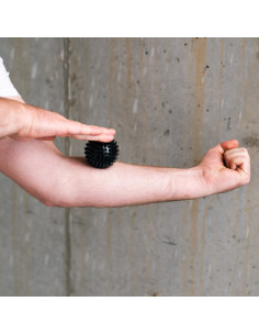 ЧЕРНА МАСАЖНА ТОПКА ТАРАЛЕЖ ЛАКРОС HMS