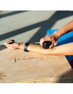 ЧЕРНА МАСАЖНА ТОПКА ТАРАЛЕЖ ЛАКРОС HMS 2