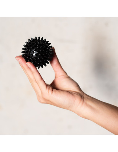 ЧЕРНА МАСАЖНА ТОПКА ТАРАЛЕЖ ЛАКРОС HMS