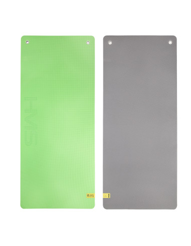 ЗЕЛЕНО-ЧЕРНА ПОСТИЛКА ЗА ФИТНЕС С ОЧИ 14060 СМ EVA 15 ММ HMS PREMIUM