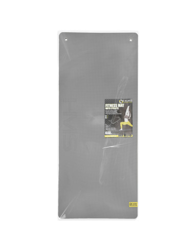 СИВО-ЧЕРНА ПОСТИЛКА ЗА ФИТНЕС С ОЧИ 14060 СМ EVA 15 ММ HMS PREMIUM