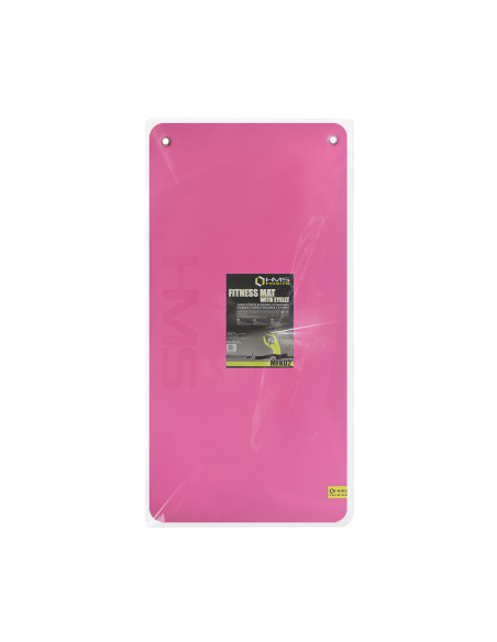 РОЗОВО-ЧЕРНА ПОСТИЛКА ЗА ФИТНЕС С ОЧИ HMS PREMIUM