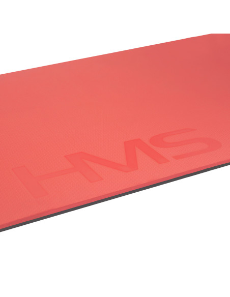 ЧЕРВЕНО-ЧЕРНА ПОСТИЛКА ЗА ФИТНЕС С ОЧИ HMS PREMIUM