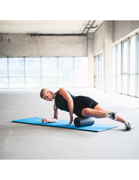 СИньо-ЧЕРНА ПОСТИЛКА ЗА ФИТНЕС С ОЧИ HMS PREMIUM