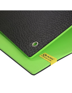 ЗЕЛЕНО-ЧЕРНА ПОСТИЛКА ЗА ФИТНЕС С ОЧИ HMS PREMIUM