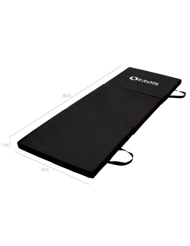 ГИМНАСТИЧЕСКИ МАТРАК СГЪВАЕМ 1800х600ММ ЧЕРЕН HMS PREMIUM